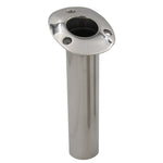 C.E. Smith 70 Series Standard Flush Mount Rod Holder - 15 Degree - Stainless Steel - Cast Bottom - Black Liner [536710C] - BuoyMart.com  Rod Holders C.E. Smith