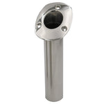C.E. Smith 70 Series Standard Flush Mount Rod Holder - 30 Degree - Stainless Steel - Cast Bottom - Black Liner [536720C] - BuoyMart.com  Rod Holders C.E. Smith