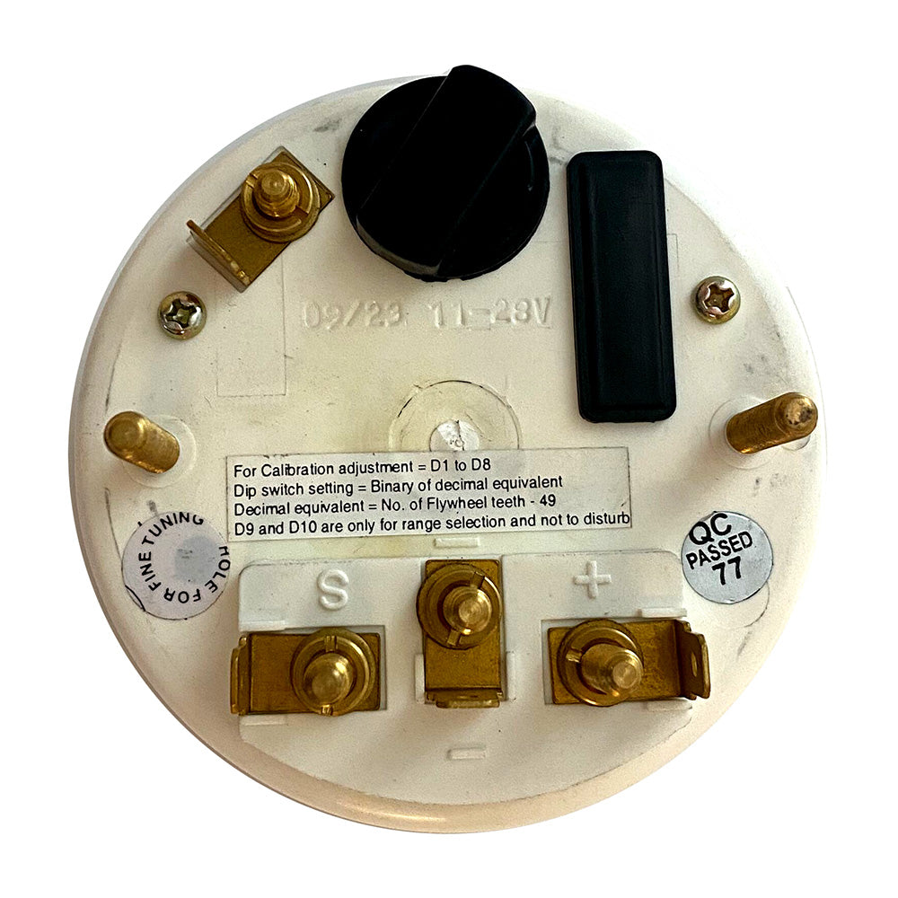 VDO Cockpit International Gen II 4K RPM Tachometer w/Hourmeter [333-93500] - BuoyMart.com  Gauges VDO