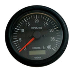 VDO Cockpit International Gen II 4K RPM Tachometer w/Hourmeter [333-93500] - BuoyMart.com  Gauges VDO