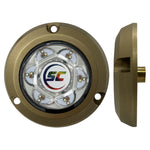 Shadow-Caster SC2 Series Bronze Surface Mount Underwater Light - Full-Color [SC2-CC-BZSM] - BuoyMart.com  Underwater Lighting Shadow-Caster LED Lighting