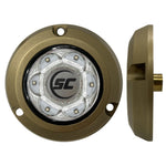 Shadow-Caster SC2 Series Bronze Surface Mount Underwater Light - Great White [SC2-GW-BZSM] - BuoyMart.com  Underwater Lighting Shadow-Caster LED Lighting