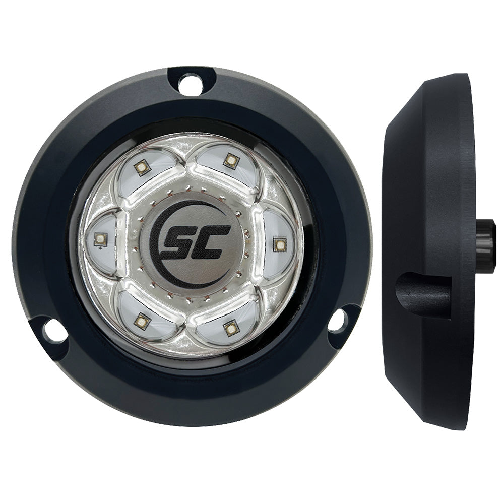 Shadow-Caster SC2 Series Polymer Composite Surface Mount Underwater Light - Great White [SC2-GW-CSM] - BuoyMart.com  Underwater Lighting Shadow-Caster LED Lighting
