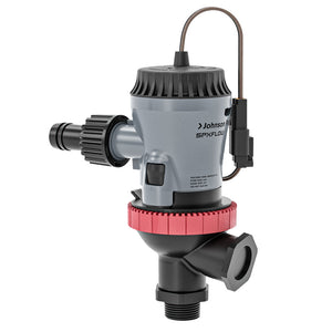 Johnson Pump Aqua O2 Twin Port 800 GPH Aerator Pump - Flex Mount - 12V [10-13650-01] - BuoyMart.com  Livewell Pumps Johnson Pump