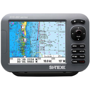 SI-TEX GPS Chart-Dual Frequency 600W Sonar System - 8 Color LCD w/Internal  External GPS Antenna  C-MAP 4D Card [SVS-880CFE+] - BuoyMart.com  GPS - Fishfinder Combos SI-TEX