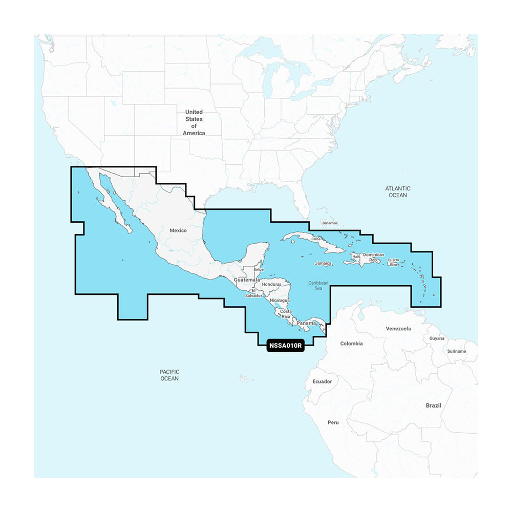 Garmin Navionics+ NSSA010R Central America  Caribbean [010-C1451-20] - BuoyMart.com  Garmin Navionics+ Foreign Garmin