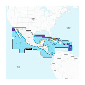 Garmin Navionics Vision+ NVSA010R Central America  Caribbean [010-C1451-00] - BuoyMart.com  Garmin Navionics Vision+ - Foreign Garmin