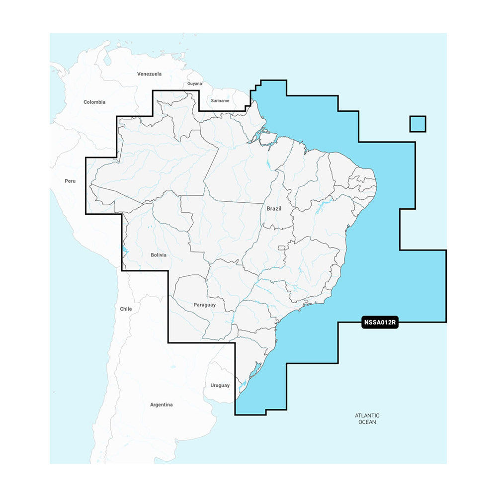 Garmin Navionics+ NSSA012R Brazil [010-C1453-20] - BuoyMart.com  Garmin Navionics+ Foreign Garmin