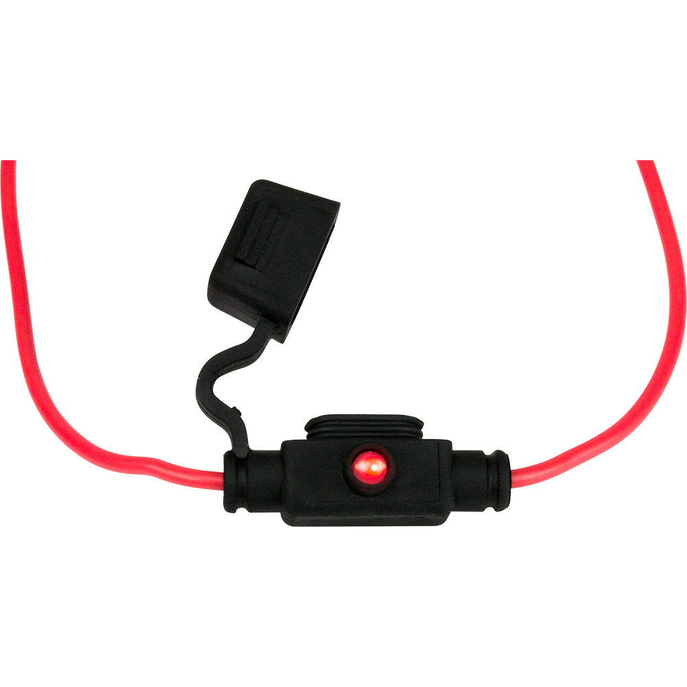 Sea-Dog ATM Mini Style Inline LED Fuse Holder - Up to 30A [445097-1] - BuoyMart.com  Fuse Blocks & Fuses Sea-Dog