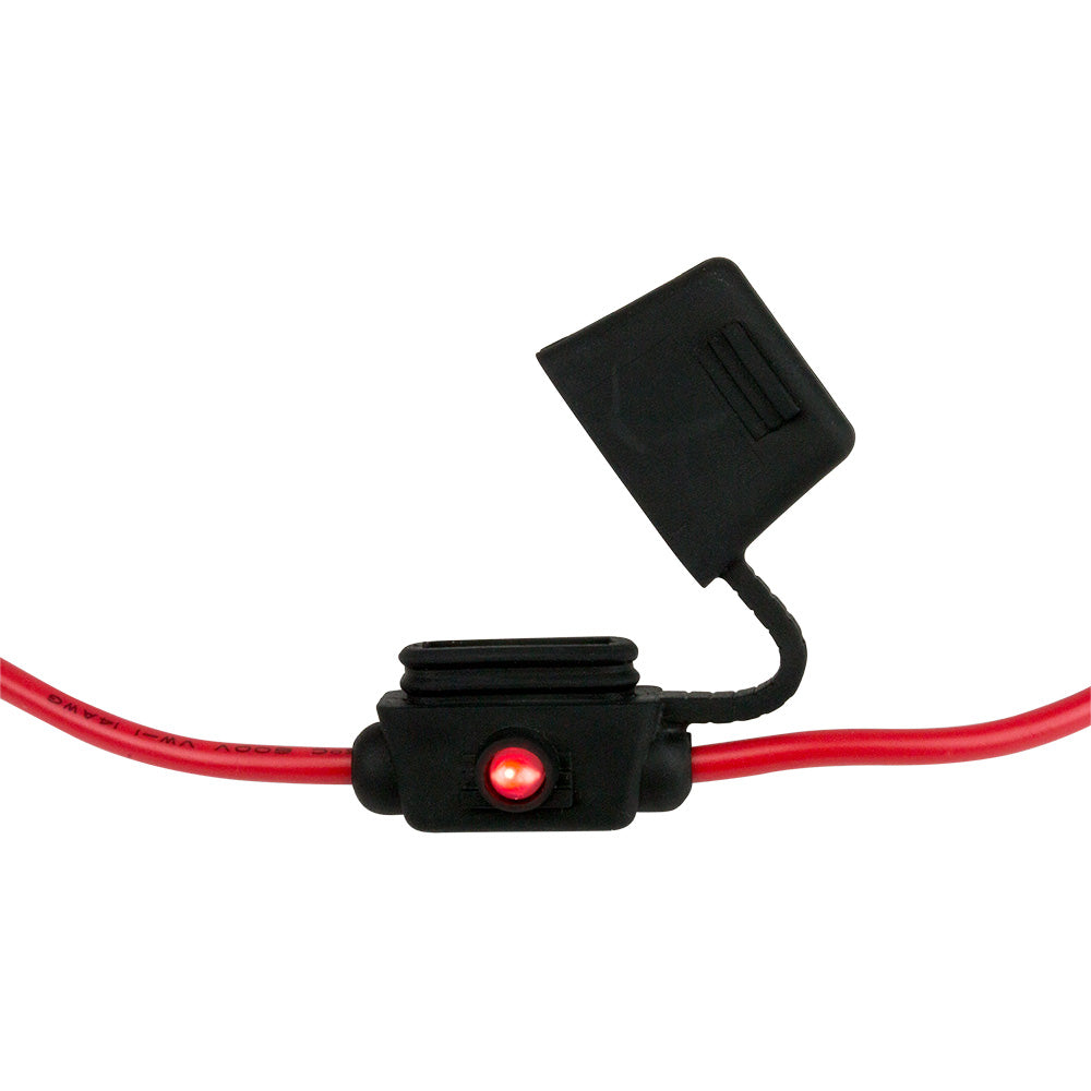 Sea-Dog ATO/ATC Style Inline LED Fuse Holder - Up to 30A [445197-1] - BuoyMart.com  Fuse Blocks & Fuses Sea-Dog
