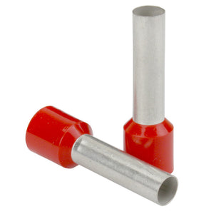 Pacer Red 16 AWG Wire Ferrule - 8mm Length - 25 Pack [TFRL16-8MM-25] - BuoyMart.com  Accessories Pacer Group