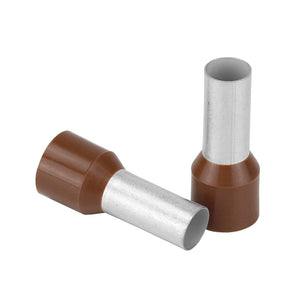 Pacer Brown 4 AWG Wire Ferrule - 16mm Length - 10 Pack [TFRL4-16MM-10] - BuoyMart.com  Accessories Pacer Group