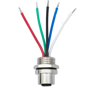 Actisense Rear Panel Mount NMEA2000 Wired Micro 5-Pin - Female [A2K-PMW-F] Actisense