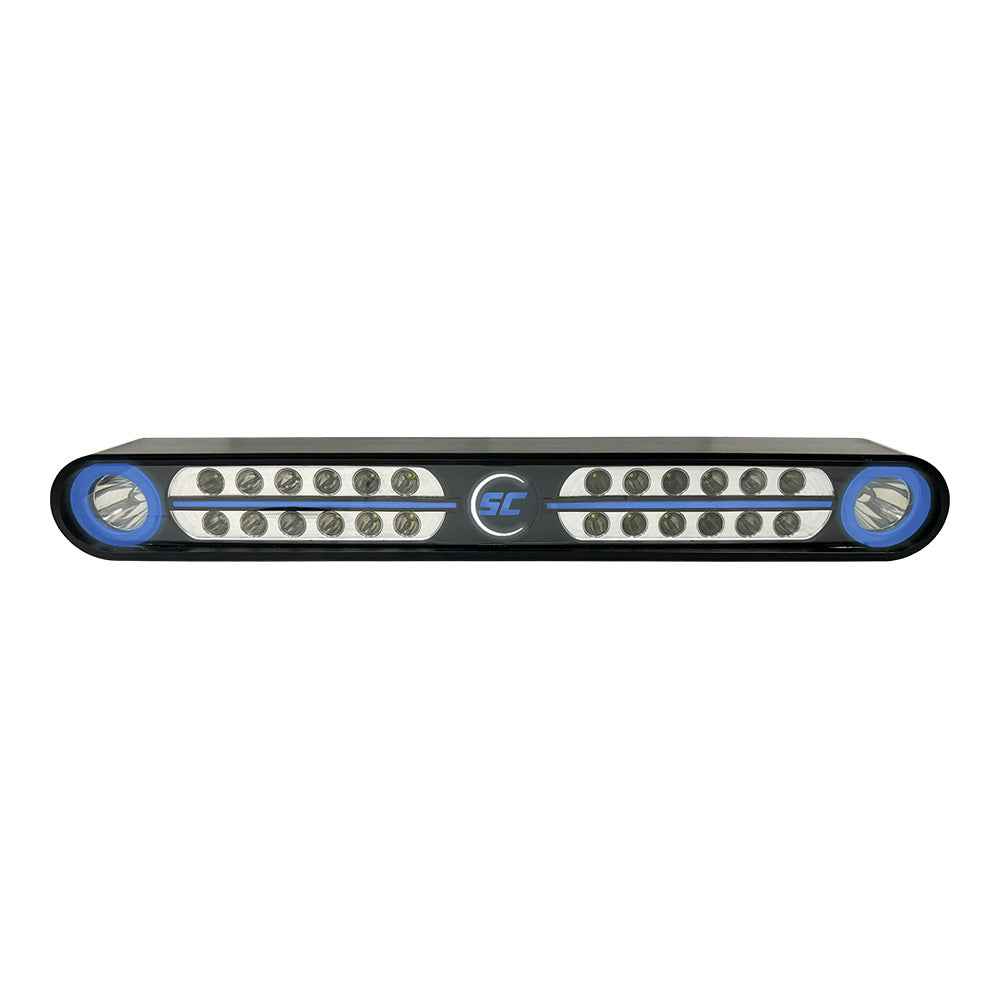 Shadow-Caster Eagle Ray LED Light Bar - Black Housing  Dual Optics [SCM-EAGLE-RAY-BK] - BuoyMart.com  Flood/Spreader Lights Shadow-Caster LED Lighting