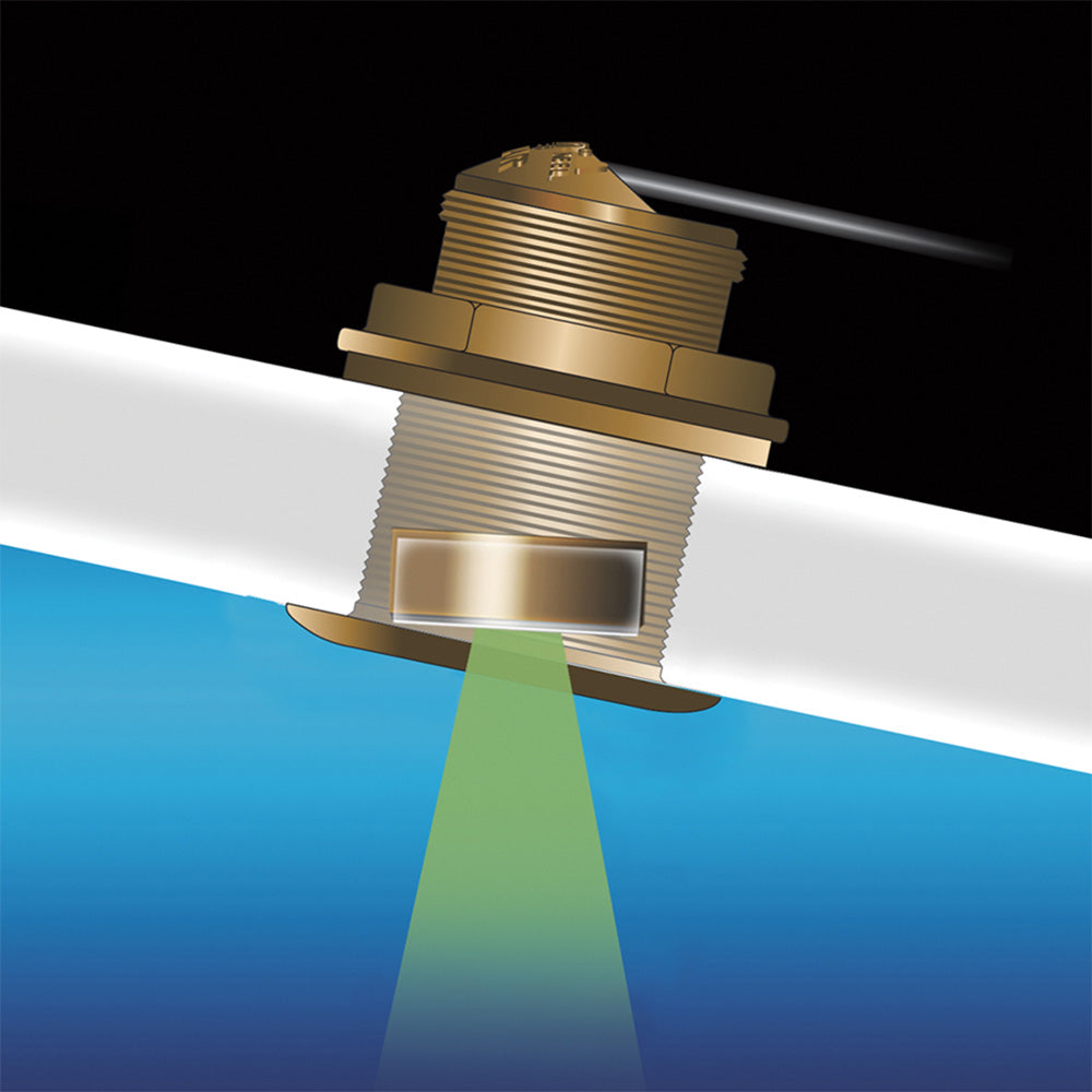 Airmar B75HW High Wide Chirp Transducer - 20 Degree Deadrise, 600W Thru Hull [B75C-20-HW-MM] - BuoyMart.com  Transducers Airmar