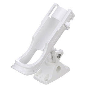 Attwood Heavy-Duty Adjustable Rod Holder w/Combo Mount - White [5009W4] - BuoyMart.com  Rod Holders Attwood Marine