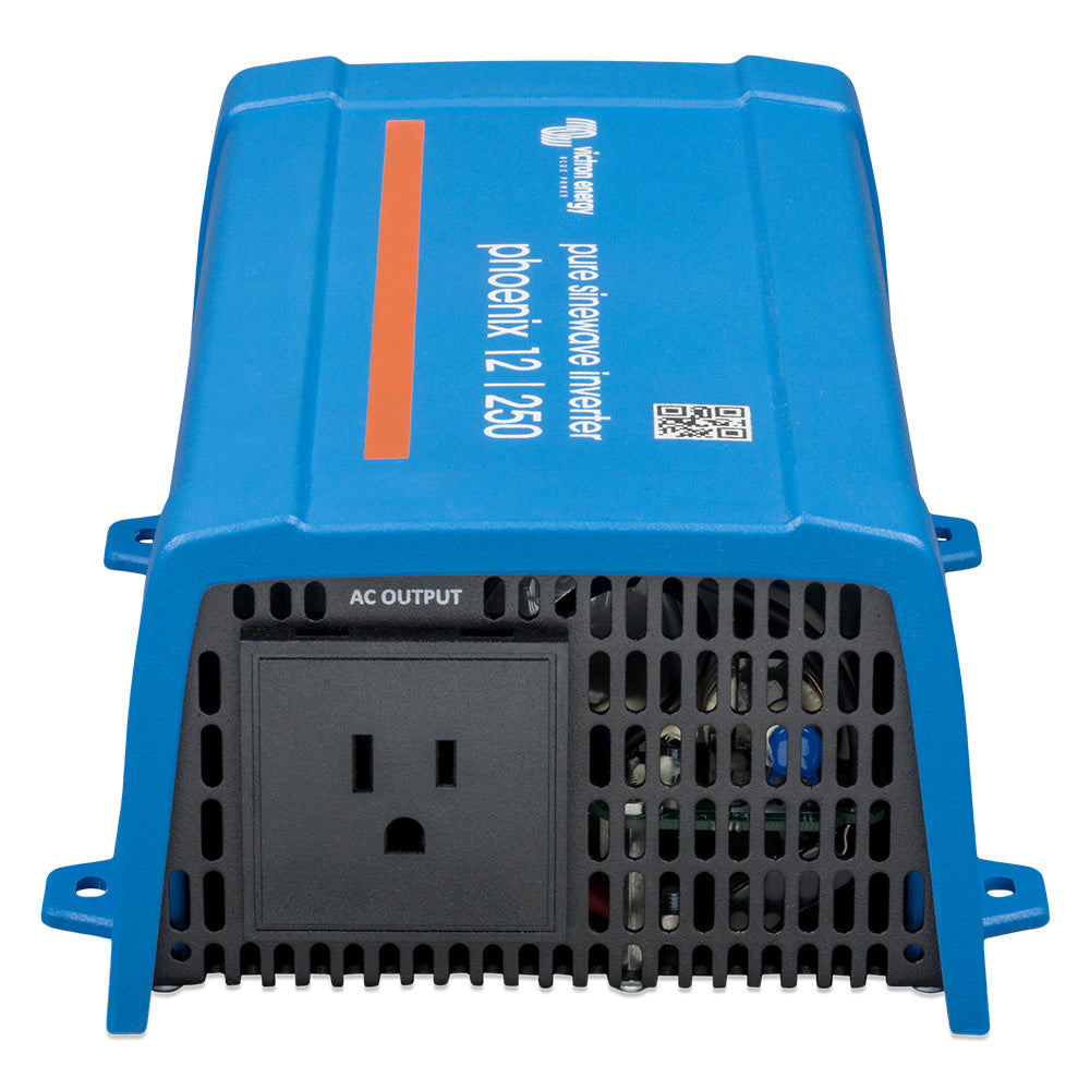 Victron Phoenix Inverter 12/250 - 120V - VE.Direct NEMA 5-15R - Single Outlet - 200W [PIN122510500] - BuoyMart.com  Inverters Victron Energy