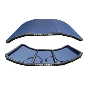 Sebba Shade 6 x 9 ft. Blue Sun Shade f/Boats Up To 28' [SS6X9BLU] - BuoyMart.com  Biminis/Shades/Umbrellas Sebba Shade