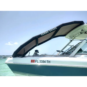 Sebba Shade 8 x 12 ft. Blue Sun Shade f/Boats 26'+ [SS8X12BLU] - BuoyMart.com  Biminis/Shades/Umbrellas Sebba Shade