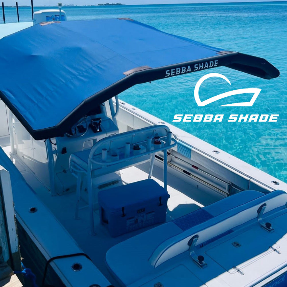 Sebba Shade 8 x 12 ft. Black Sun Shade f/Boats 26'+ [SS8X12BLK] - BuoyMart.com  Biminis/Shades/Umbrellas Sebba Shade