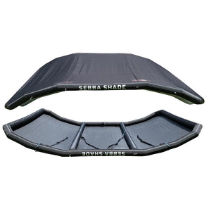 Sebba Shade 8 x 12 ft. Black Sun Shade f/Boats 26'+ [SS8X12BLK] - BuoyMart.com  Biminis/Shades/Umbrellas Sebba Shade
