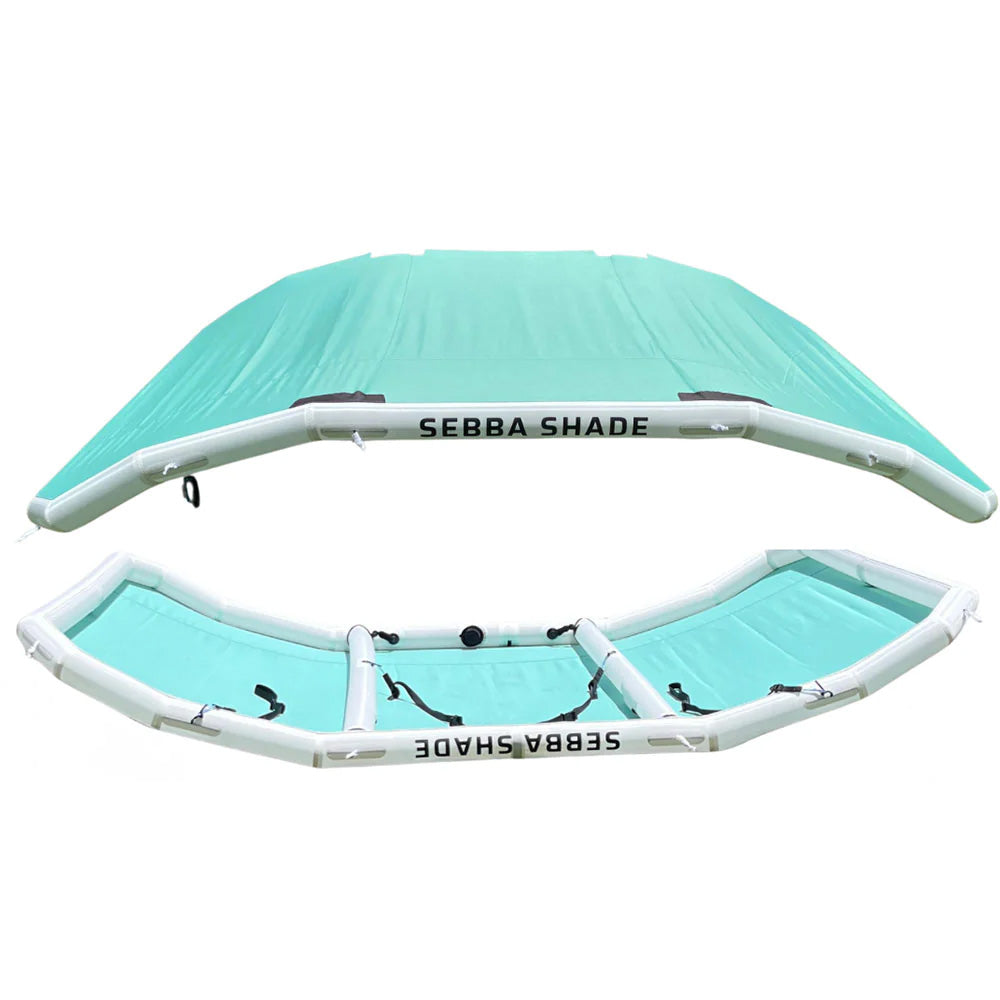 Sebba Shade 8 x 12 ft. Seafoam Sun Shade f/Boats 26'+ [SS8X12SFM] - BuoyMart.com  Biminis/Shades/Umbrellas Sebba Shade