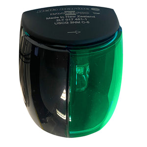 Hella Marine NaviLED PRO Starboard Navigation Lamp - Black - 3NM [017461101] - BuoyMart.com  Navigation Lights Hella Marine