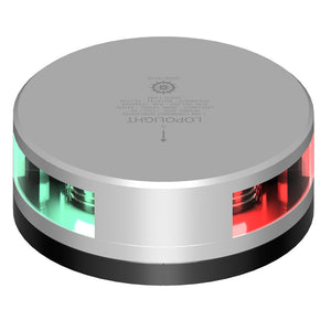 Lopolight Combined Sidelight - 1NM - Silver Housing w/FB Base [101-003-FB] - BuoyMart.com  Navigation Lights Lopolight