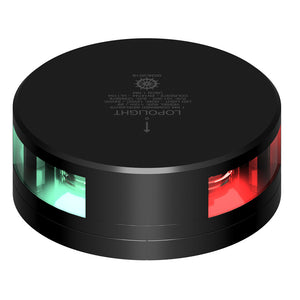 Lopolight Combined Sidelight - 1NM - Black Housing w/FB Base [101-003-FB-B] - BuoyMart.com  Navigation Lights Lopolight