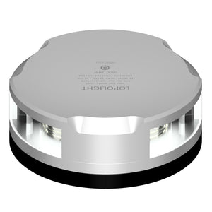 Lopolight 360-Degree Anchor Light - 2NM - Silver Housing w/FB Base [201-012-FB] - BuoyMart.com  Navigation Lights Lopolight