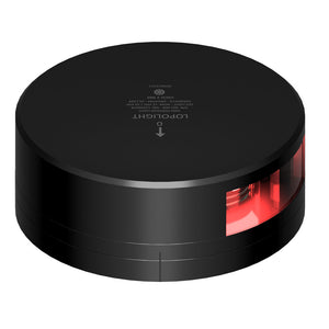 Lopolight Red Port Light - 2NM - Black Housing w/FB Base [301-009-FB-B] - BuoyMart.com  Navigation Lights Lopolight