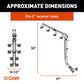 CURT ActiveLink Ultra Series Bike Rack - 4 Bikes Up to 180 lbs [18412] - BuoyMart.com  Accessories CURT