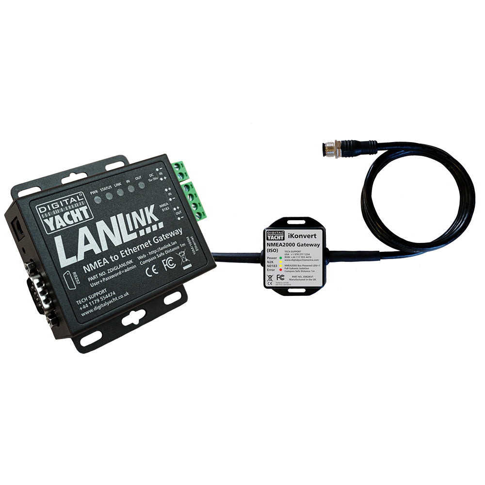 Digital Yacht LANLink NMEA 2000 To Ethernet Gateway [ZDIGLANLN2K] - BuoyMart.com  Accessories Digital Yacht