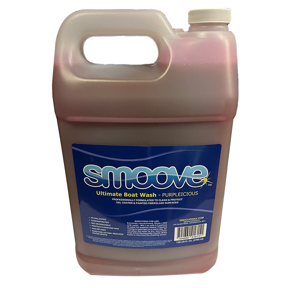 Smoove Purplelicious Ultimate Boat Wash - Gallon [SMO002] - BuoyMart.com  Cleaning Smoove