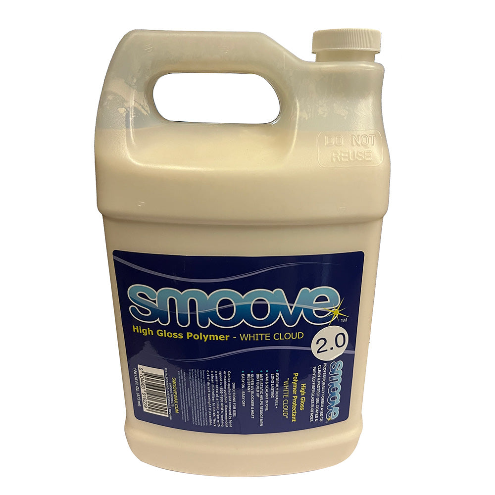 Smoove White Cloud High Gloss Polymer 2.0 - Gallon [SMO012] - BuoyMart.com  Cleaning Smoove