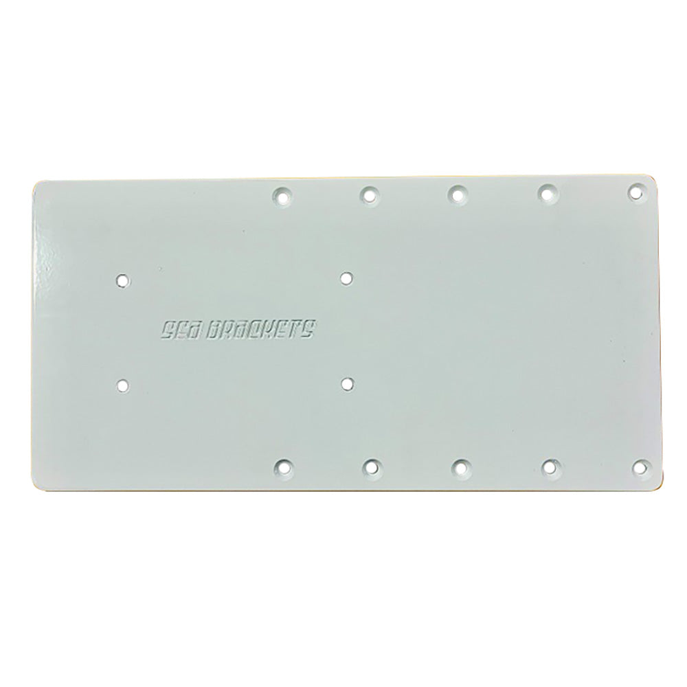 Sea Brackets 14" Straight Trolling Motor Plate f/Garmin's Kraken [SEA2312] - BuoyMart.com  Trolling Motor Accessories Sea Brackets