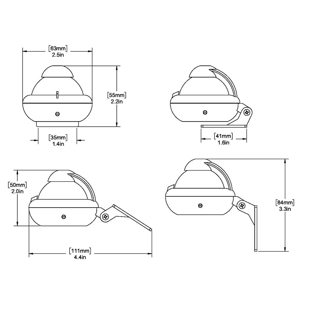 Ritchie X-10-M Sport - Bracket Mount - Gray [X-10-M] Ritchie