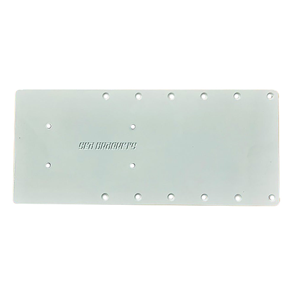 Sea Brackets 16" Straight Trolling Motor Plate f/Garmin's Kraken [SEA2301] - BuoyMart.com  Trolling Motor Accessories Sea Brackets