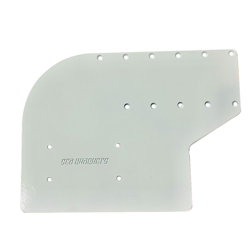Sea Brackets Small Offset Trolling Motor Plate f/Garmins Kraken [SEA2311] - BuoyMart.com  Trolling Motor Accessories Sea Brackets