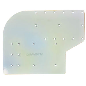Sea Brackets Large Offset Trolling Motor Plate f/Minn Kotas Quest [SEA2305] - BuoyMart.com  Trolling Motor Accessories Sea Brackets