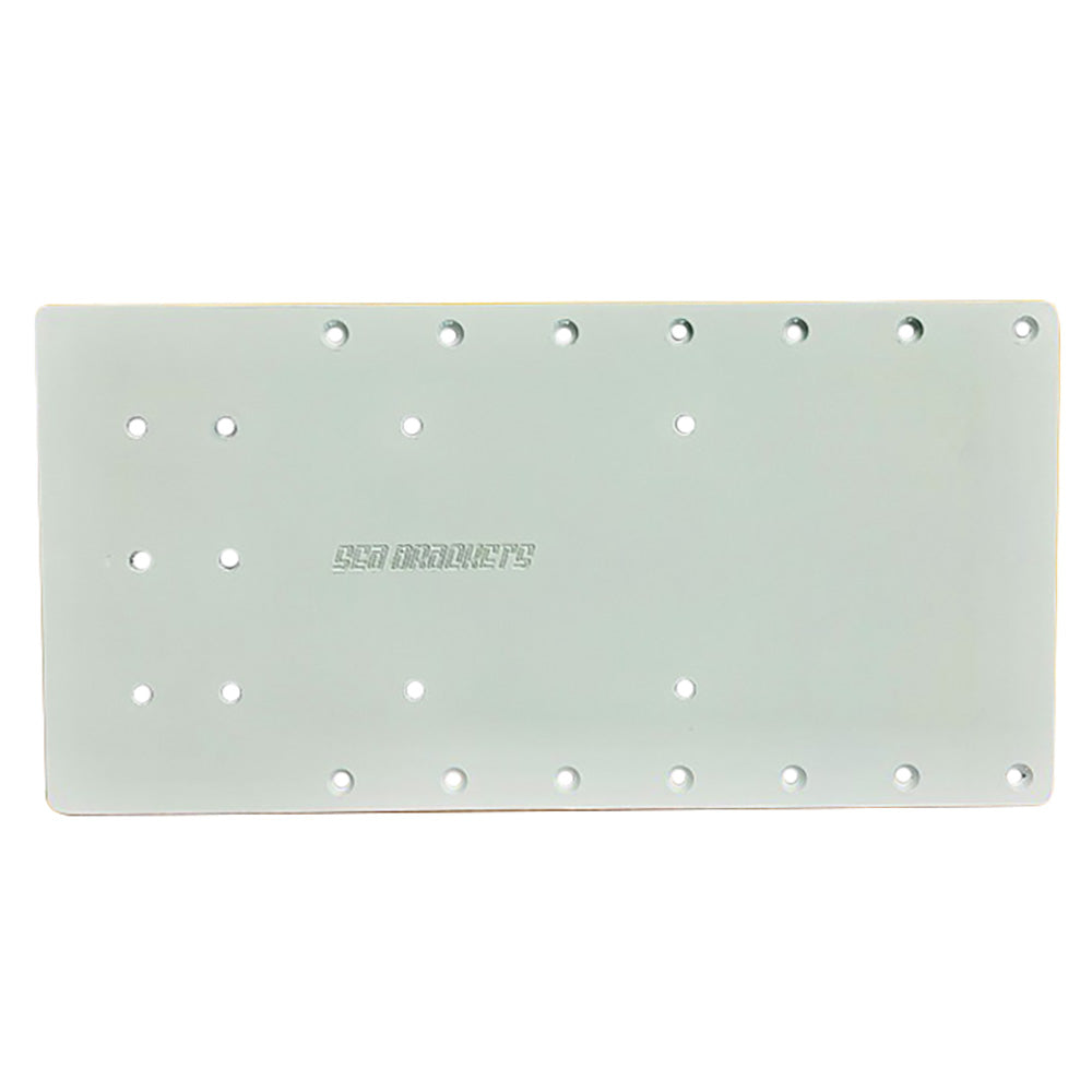 Sea Brackets 20" Straight Trolling Motor Plate f/Minn Kotas Quest [SEA2310] - BuoyMart.com  Trolling Motor Accessories Sea Brackets