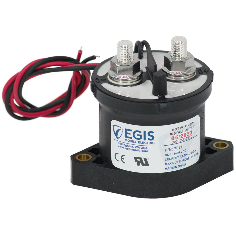 Egis Contactor 250A, 12/24V [7021] - BuoyMart.com  Accessories Egis Mobile Electric