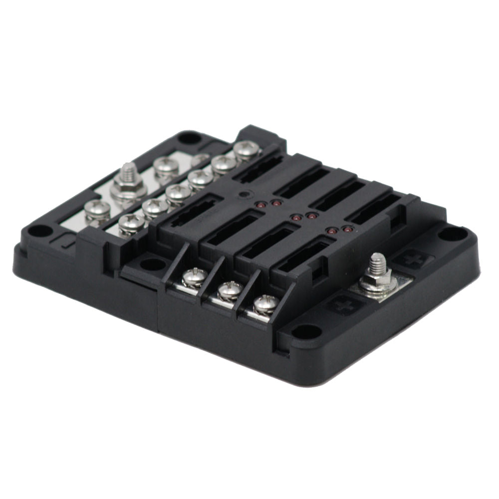 Egis RT Fuse Block 6 Position w/Ground  LED Indication [8025] - BuoyMart.com  Fuse Blocks & Fuses Egis Mobile Electric
