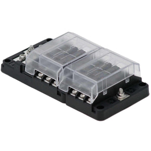 Egis RT Fuse Block 12 Position w/Ground  LED Indication [8026] - BuoyMart.com  Fuse Blocks & Fuses Egis Mobile Electric