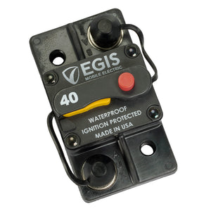 Egis 40A Surface Mount Circuit Breaker - 285 Series [4703-040] - BuoyMart.com  Circuit Breakers Egis Mobile Electric
