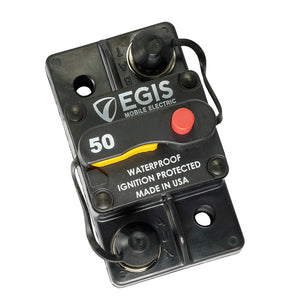 Egis 50A Surface Mount Circuit Breaker - 285 Series [4703-050] - BuoyMart.com  Circuit Breakers Egis Mobile Electric