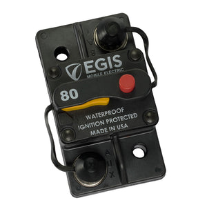 Egis 80A Surface Mount Circuit Breaker - 285 Series [4703-080] - BuoyMart.com  Circuit Breakers Egis Mobile Electric