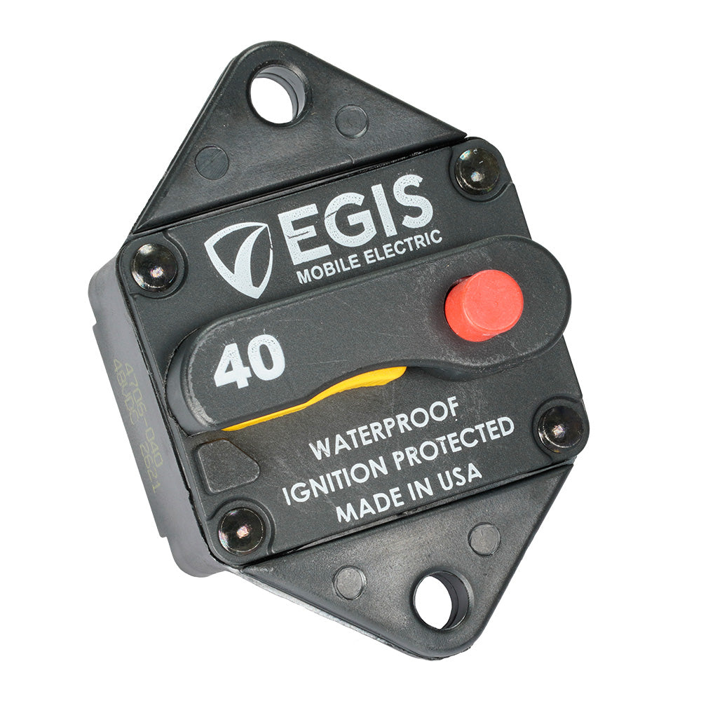 Egis 40A Panel Mount Circuit Breaker - 285 Series [4706-040] - BuoyMart.com  Circuit Breakers Egis Mobile Electric
