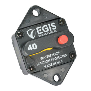 Egis 40A Panel Mount Circuit Breaker - 285 Series [4706-040] - BuoyMart.com  Circuit Breakers Egis Mobile Electric
