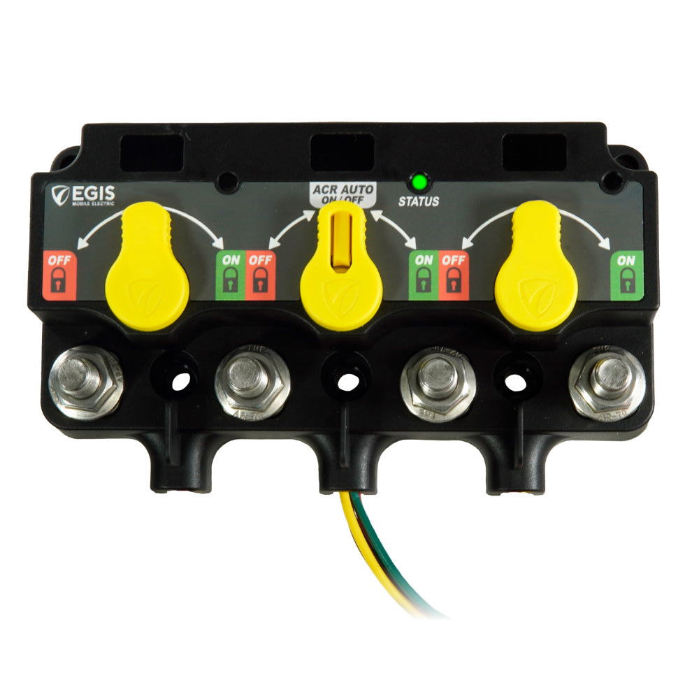 Egis XD Series Triple Flex 2 Mechanical Switch-ACR-Mechanical Switch w/Knobs  DTM Connector [8830-1939] - BuoyMart.com  Accessories Egis Mobile Electric